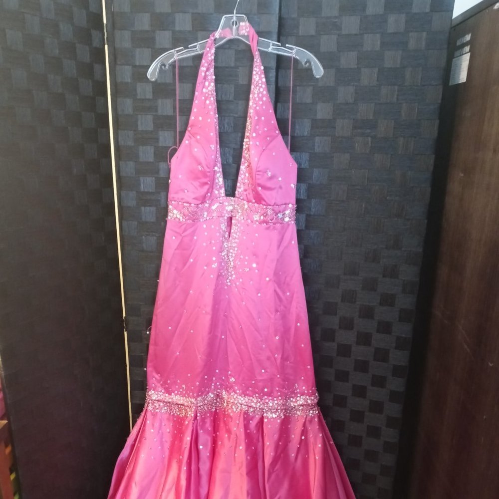 Size Large Mermaid formal dress